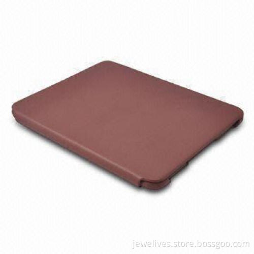 Leather Cases for Apple's iPad, Exclusive Embossed Leather Pattern, Access to Main Controls